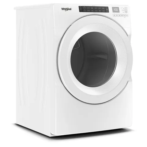 7.4-cu ft Reversible Side Swing Door Stackable Gas Dryer