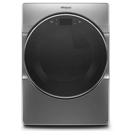 Whirlpool 7.4-cu ft Smart Front Load Stackable Vented Electric Dryer - Chrome Shadow, photo 10 of 12