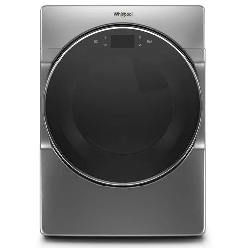 Whirlpool Smart 7.4-cu ft Reversible Side Swing Door Stackable Steam Cycle Gas Dryer (Chrome Shadow) ENERGY STAR, photo 10 of 12