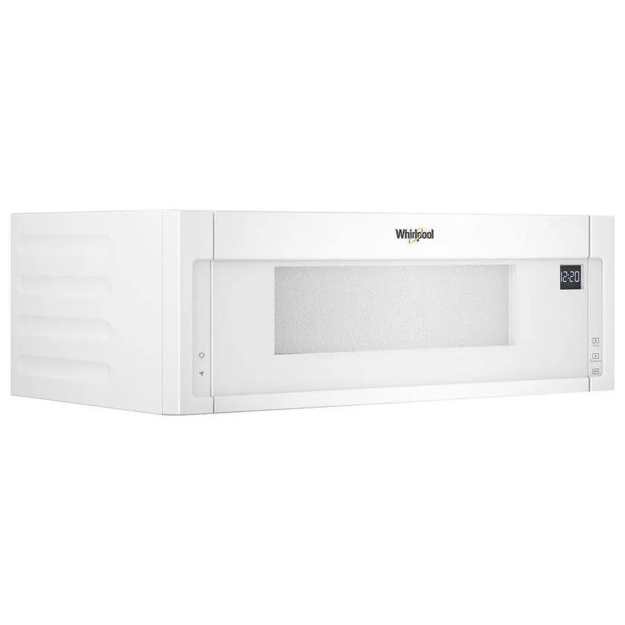 Whirlpool 1.1-cu ft Low Profile Over-the-Range Microwave in Stainless Steel, photo 11 of 11