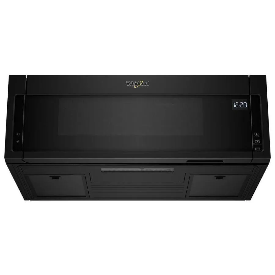 Whirlpool 1.1-cu ft Low Profile Over-the-Range Microwave in Stainless Steel, photo 10 of 11