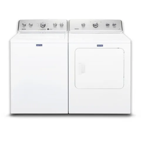 3.8-cu ft Large Capacity Top-Load Washer with Deep Fill Option - White