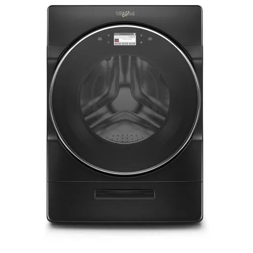 Whirlpool 5.0-cu ft Smart Capable High-Efficiency Front Load Washer with Load and Go XL Plus Dispenser - Black Shadow, photo 10 of 11