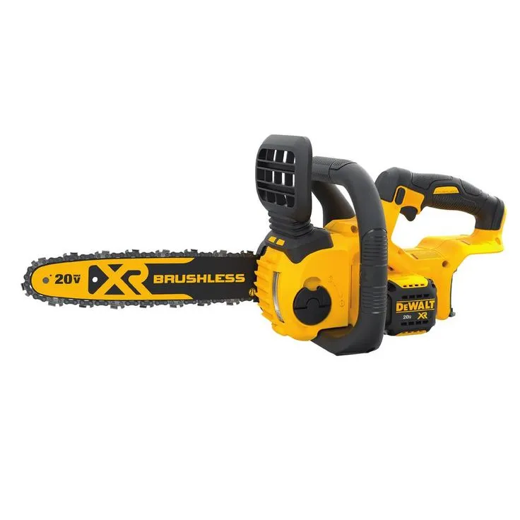 DEWALT 125 MPH 450 CFM 20V MAX Cordless Brushless Blower w/(1) 5.0Ah Battery & Charger w/ Bonus 12in 20V Chainsaw (Tool Only), photo 7 of 11