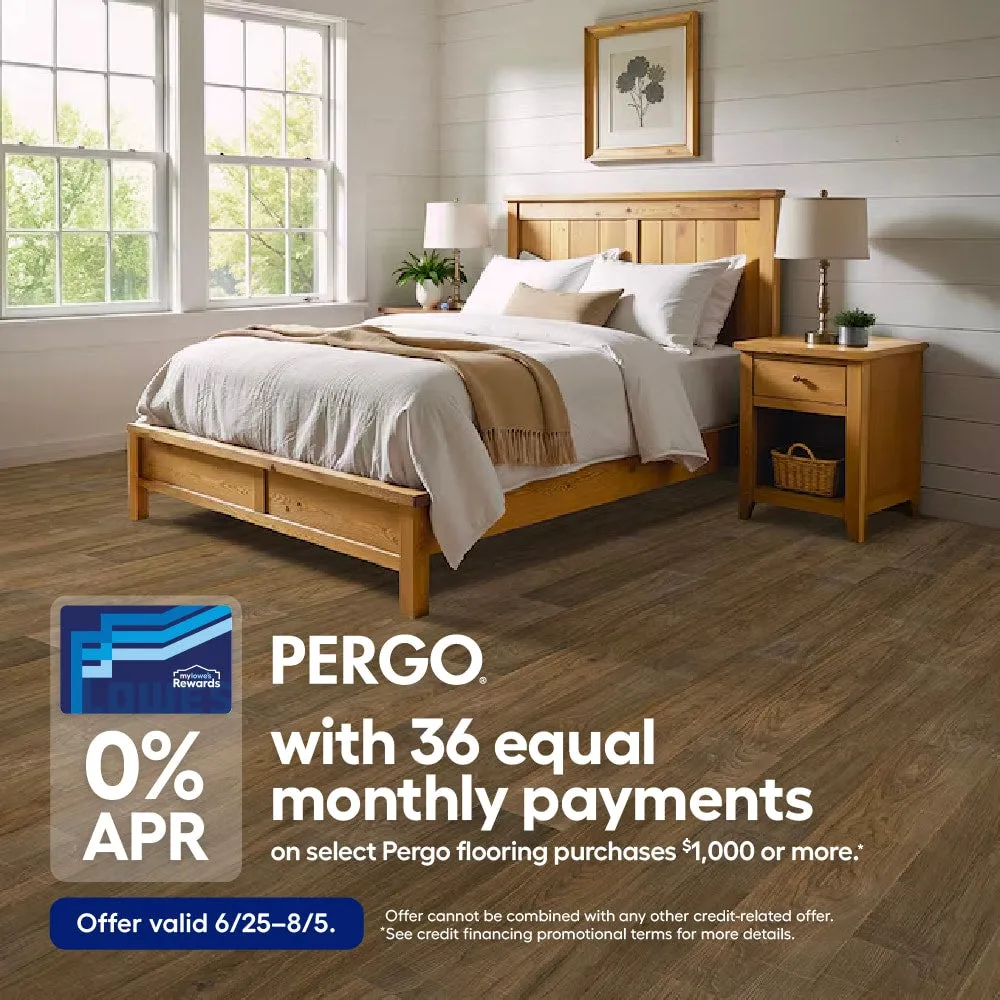 Pergo Pro with WetProtect 8-mm 7.48-in W x 47.24-in L Waterproof Floating / click-lock Laminate Flooring, photo 14 of 22