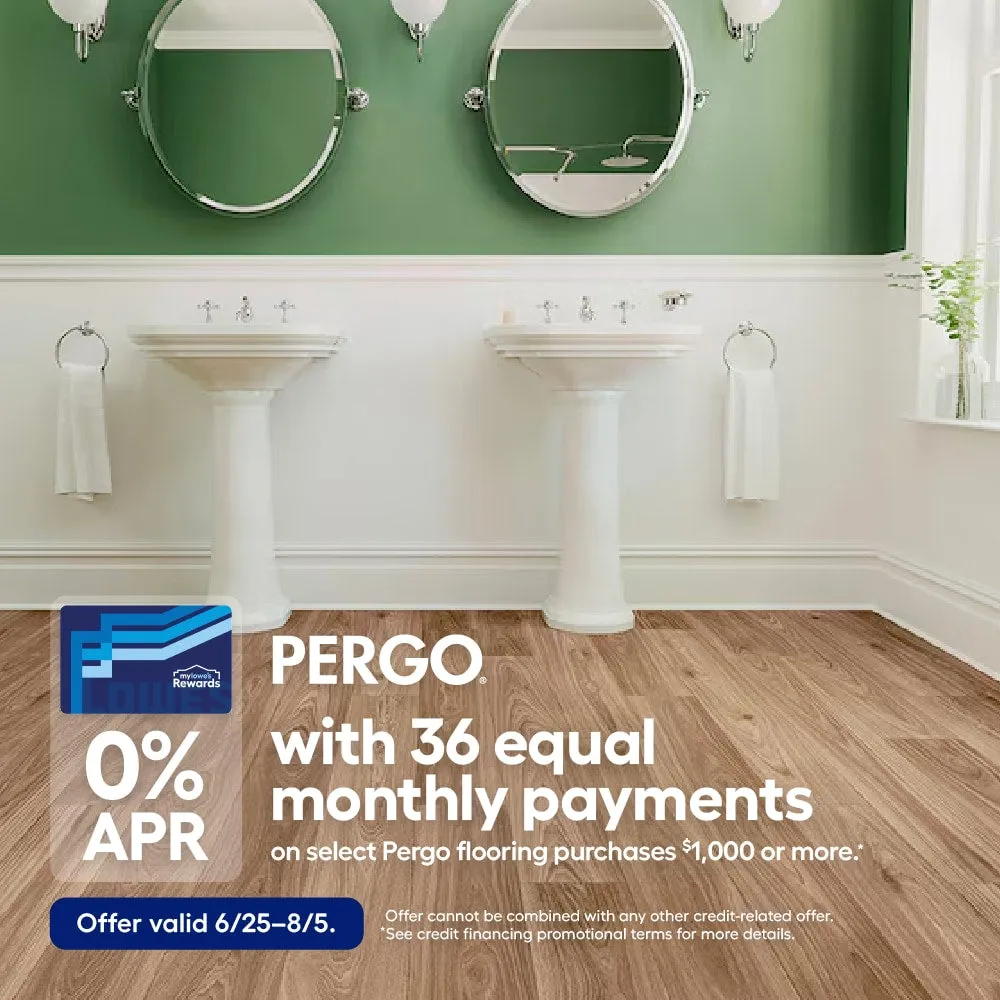 Pergo Pro with WetProtect 8-mm 7.48-in W x 47.24-in L Waterproof Floating / click-lock Laminate Flooring, photo 6 of 22