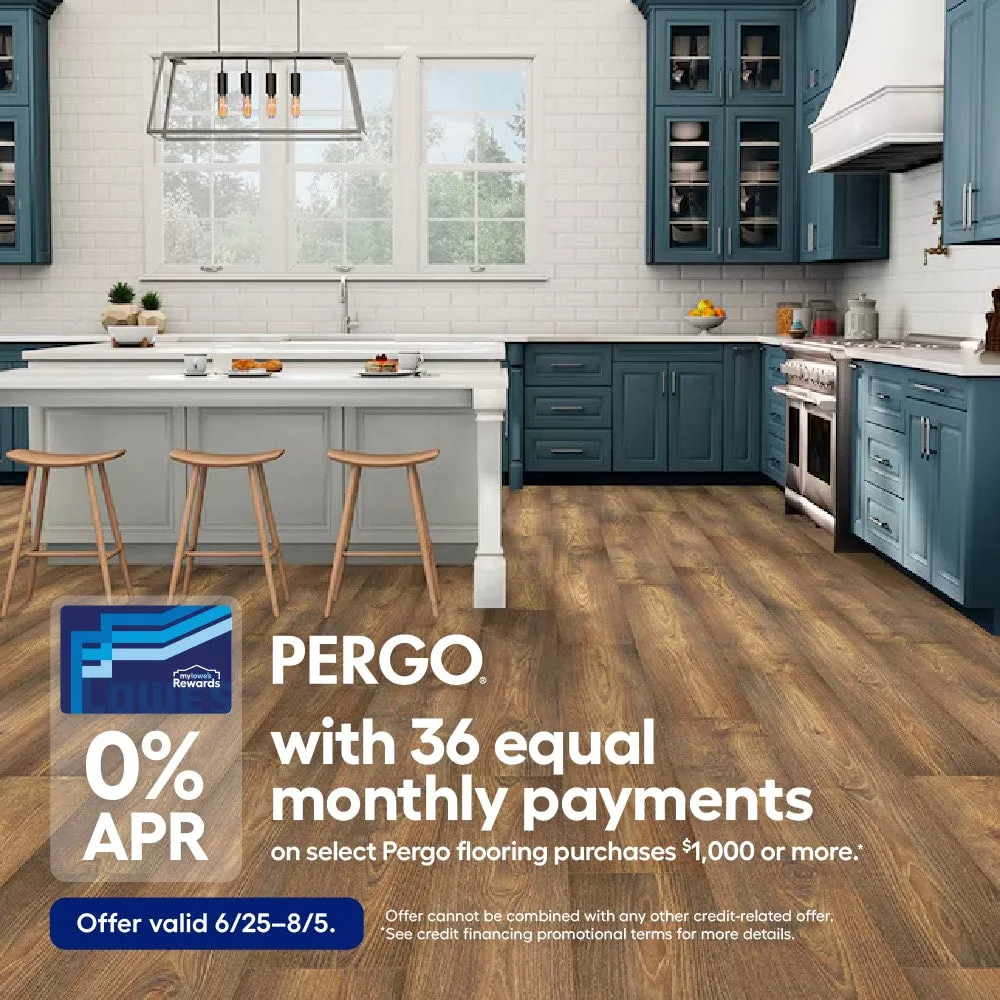 Pergo Pro with WetProtect 8-mm 7.48-in W x 47.24-in L Waterproof Floating / click-lock Laminate Flooring, photo 2 of 22