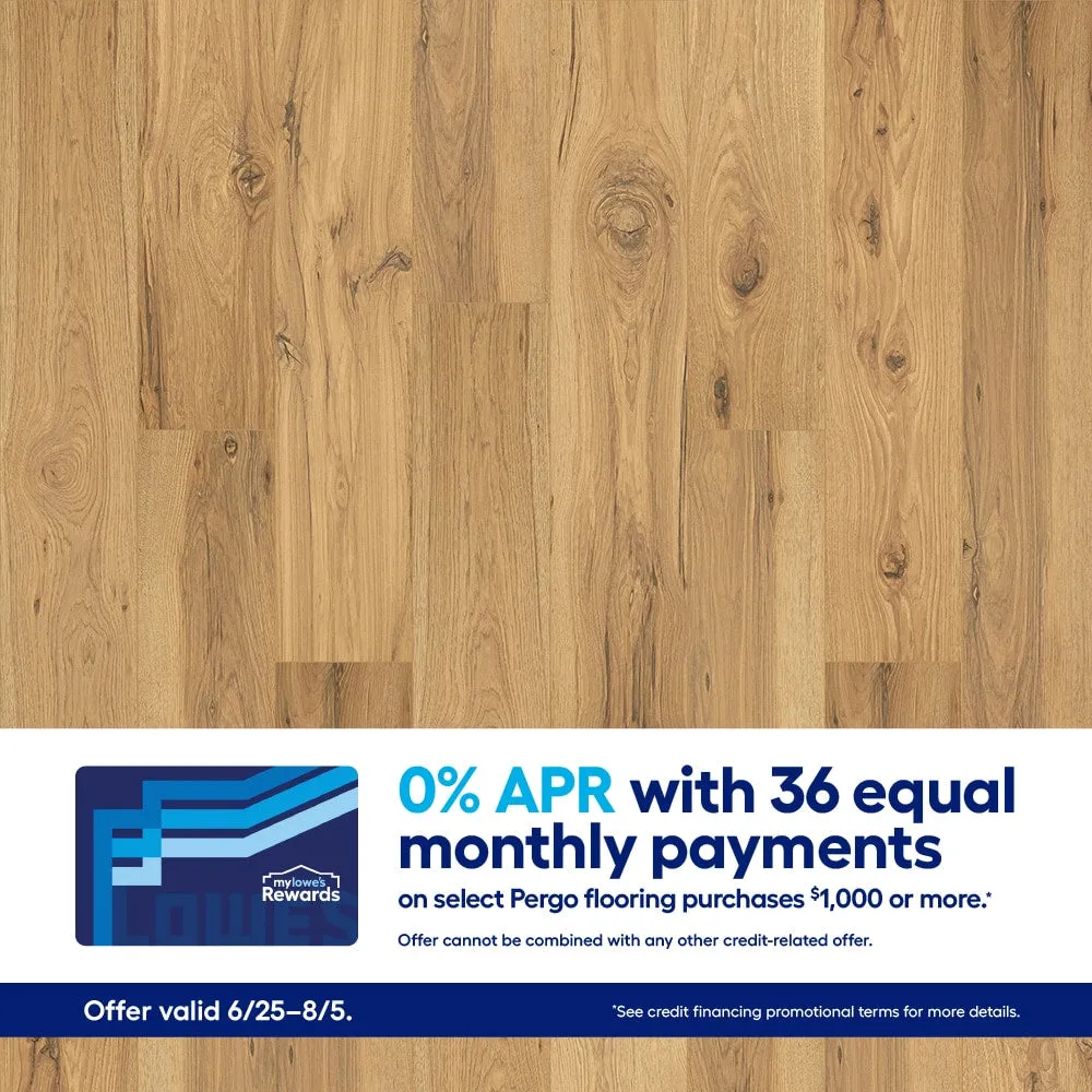 Pergo Pro with WetProtect 8-mm 7.48-in W x 47.24-in L Waterproof Floating / click-lock Laminate Flooring, photo 9 of 22