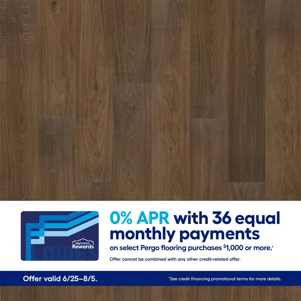 Pergo Pro with WetProtect 8-mm 7.48-in W x 47.24-in L Waterproof Floating / click-lock Laminate Flooring, photo 13 of 22