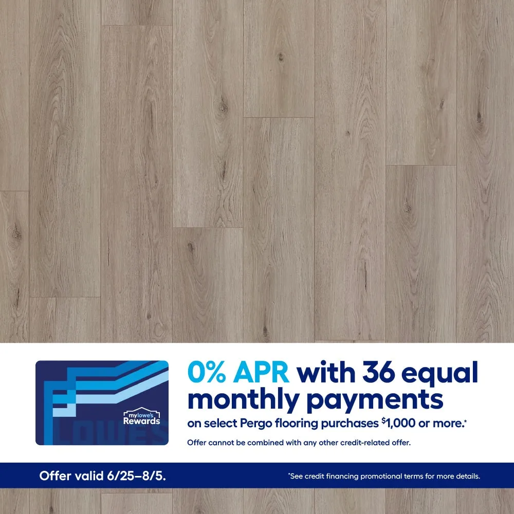 Pergo DuraCraft RE 22-mil 9.13-in W x 46.46-in L Waterproof Interlocking Vinyl Plank, photo 16 of 19