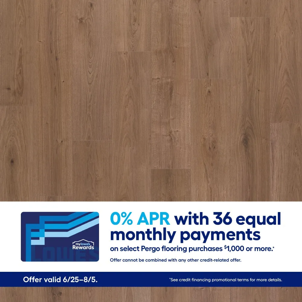 Pergo DuraCraft RE 22-mil 9.13-in W x 46.46-in L Waterproof Interlocking Vinyl Plank, photo 7 of 19