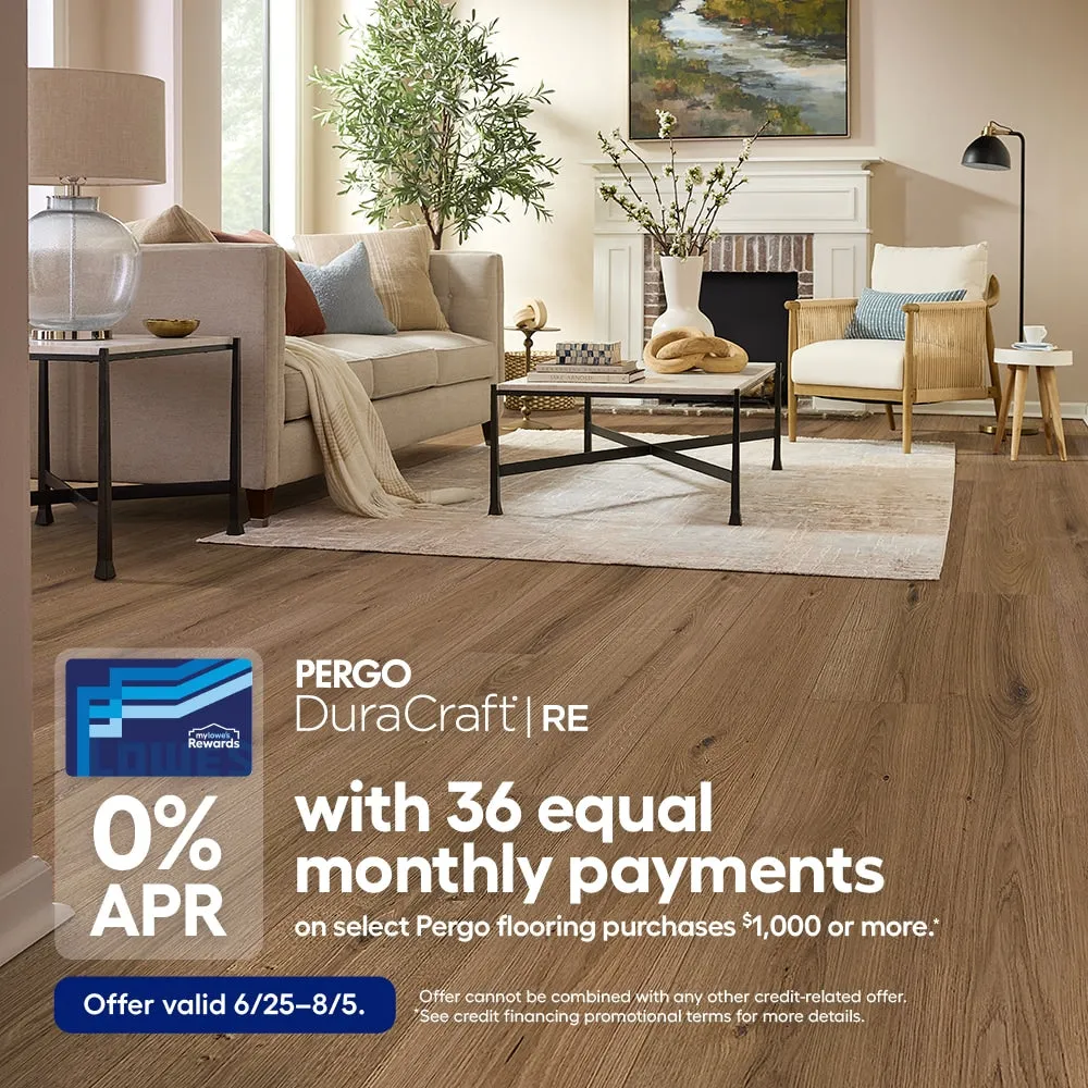 Pergo DuraCraft RE 22-mil 9.13-in W x 46.46-in L Waterproof Interlocking Vinyl Plank, photo 11 of 19