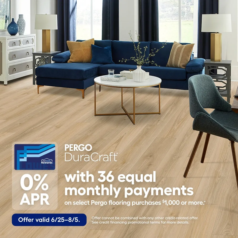 Pergo DuraCraft 22-mil 8.9-in W x 46.05-in L Waterproof Interlocking Vinyl Plank, photo 5 of 7