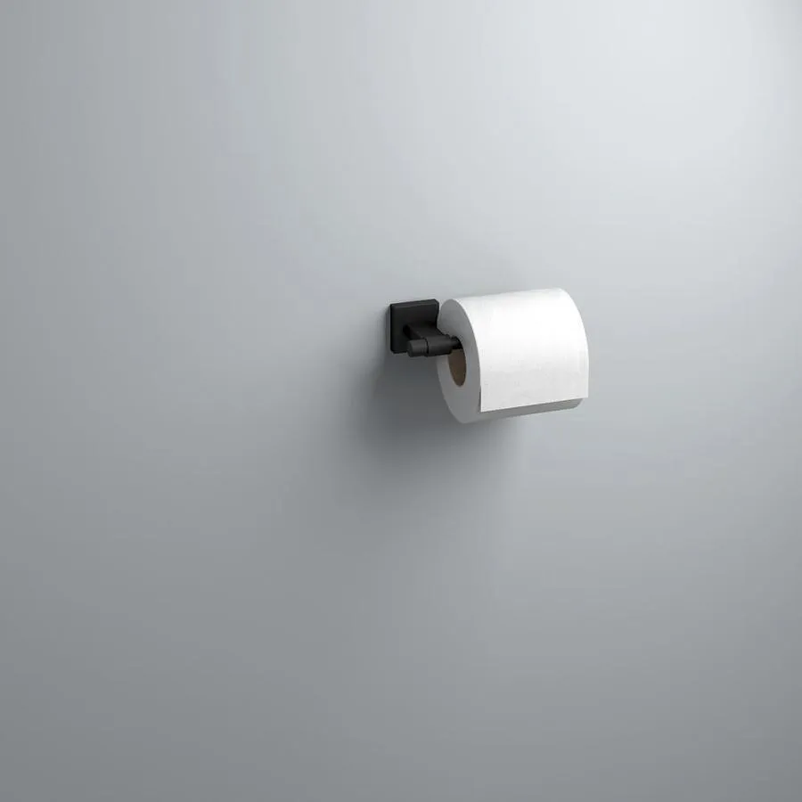 Franklin Brass Maxted Satin Nickel Wall Mount Single Post Toilet Paper Holder, photo 7 of 7