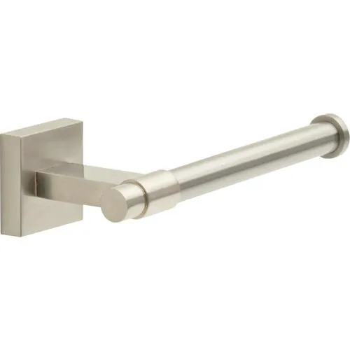 Franklin Brass Maxted Satin Nickel Wall Mount Single Post Toilet Paper Holder, photo 5 of 7