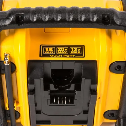 12-Volt; 18-Volt or 20-Volt Max Water Resistant Cordless Jobsite Radio