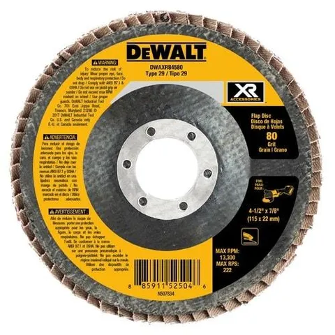 XR Ceramic 4.5-in 80-Grit Grinding Wheel