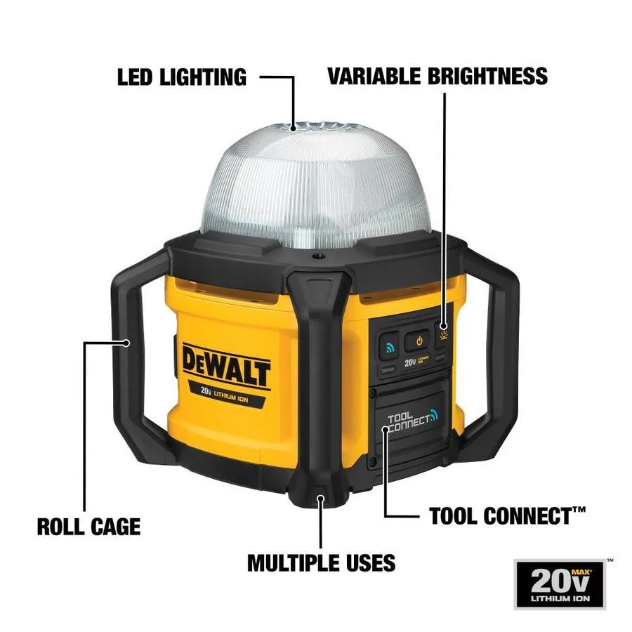 DEWALT 5000-Lumen LED Rechargeable Portable Work Light, photo 14 of 19