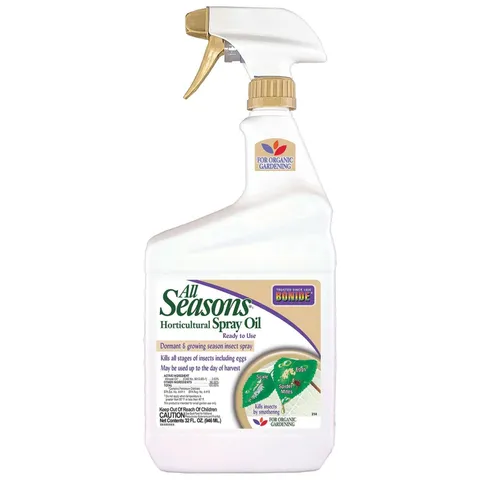 All Seasons Organic Liquid Horticultural Spray Oil, 32 oz Ready-to-Spray