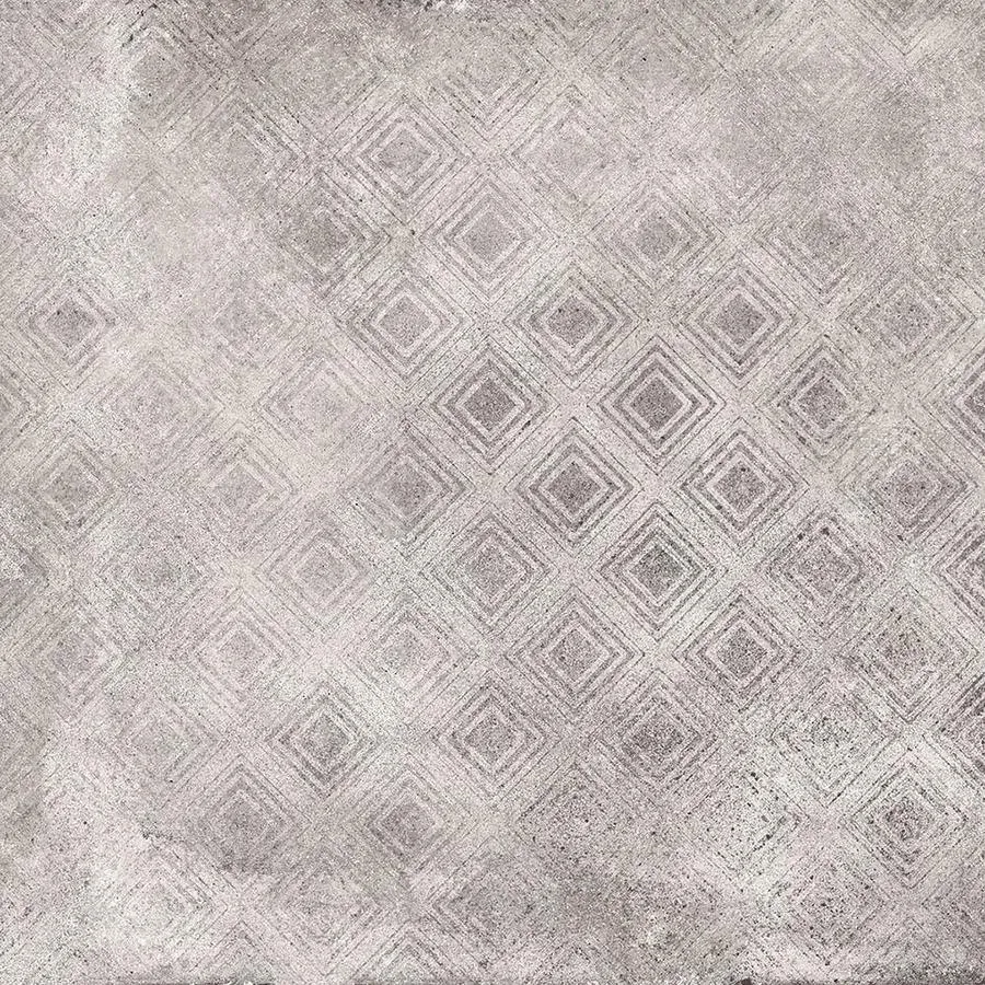 American Villa Segovia Diamond 6-in x 6-in Glazed Porcelain Cement Look Floor and Wall Tile Sample, photo 5 of 8