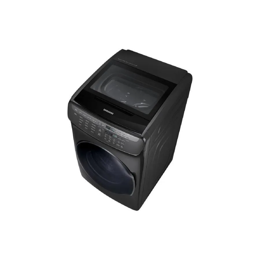 Samsung FlexWash 5.5-cu ft High Efficiency Primary Washer Only Front-Load Washer (Black Stainless Steel) ENERGY STAR, photo 4 of 12