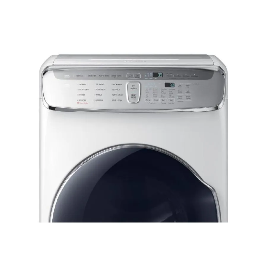 Samsung FlexWash 6-cu ft High Efficiency Primary Washer Only Front-Load Washer (White) ENERGY STAR, photo 5 of 12