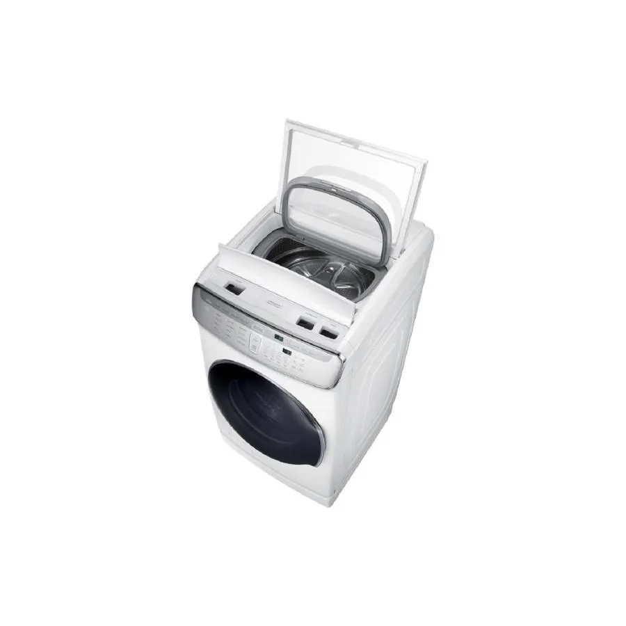 Samsung FlexWash 6-cu ft High Efficiency Primary Washer Only Front-Load Washer (White) ENERGY STAR, photo 2 of 12