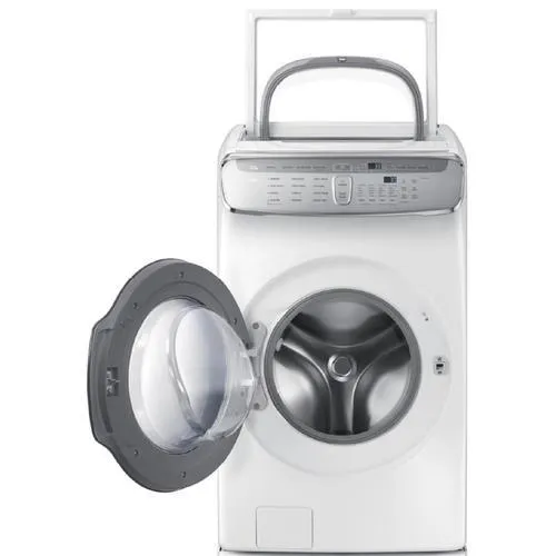 Samsung FlexWash 6-cu ft High Efficiency Primary Washer Only Front-Load Washer (White) ENERGY STAR, photo 11 of 12