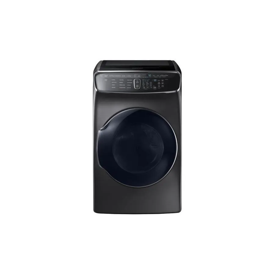 Samsung FlexDry 7.5-cu ft Energy Star Certified Electric Dryer (Black Stainless Steel) Energy Star Certified, photo 2 of 12