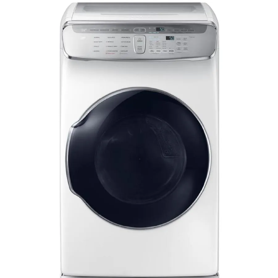 Samsung FlexDry 7.5-cu ft Energy Star Certified Electric Dryer (Black Stainless Steel) Energy Star Certified, photo 12 of 12