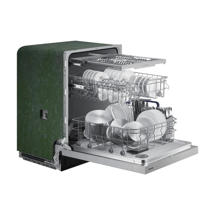 Samsung 51-Decibel Front Control 24-in Built-In Dishwasher (Stainless Steel) ENERGY STAR, photo 8 of 13
