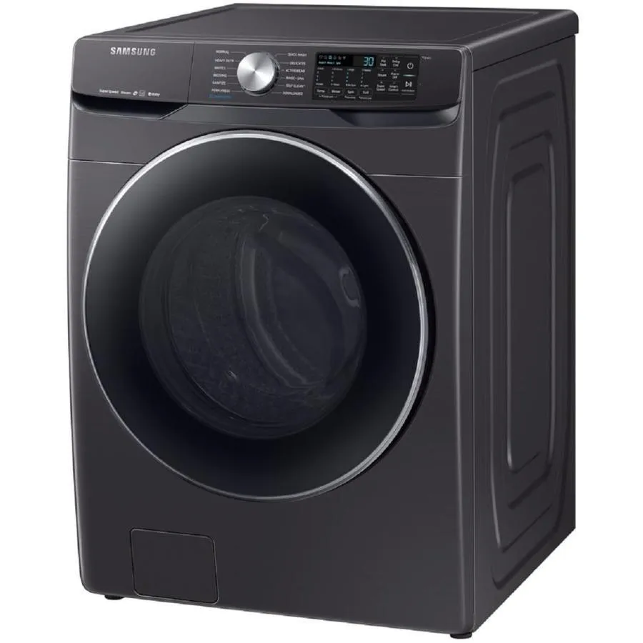 Samsung Smart 4-cu ft High Efficiency Stackable Steam Cycle Front-Load Washer (Champagne) ENERGY STAR, photo 12 of 13