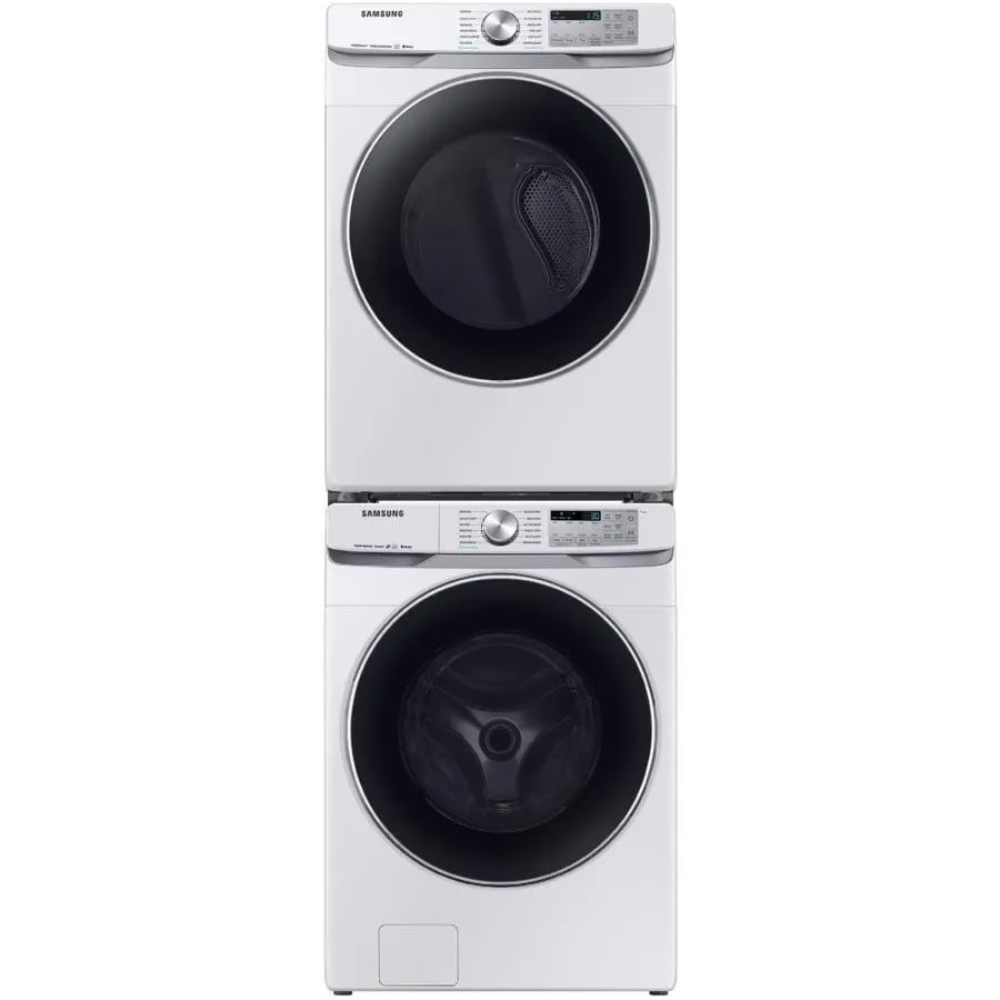 Samsung Smart 4-cu ft High Efficiency Stackable Steam Cycle Front-Load Washer (White) ENERGY STAR, photo 6 of 13