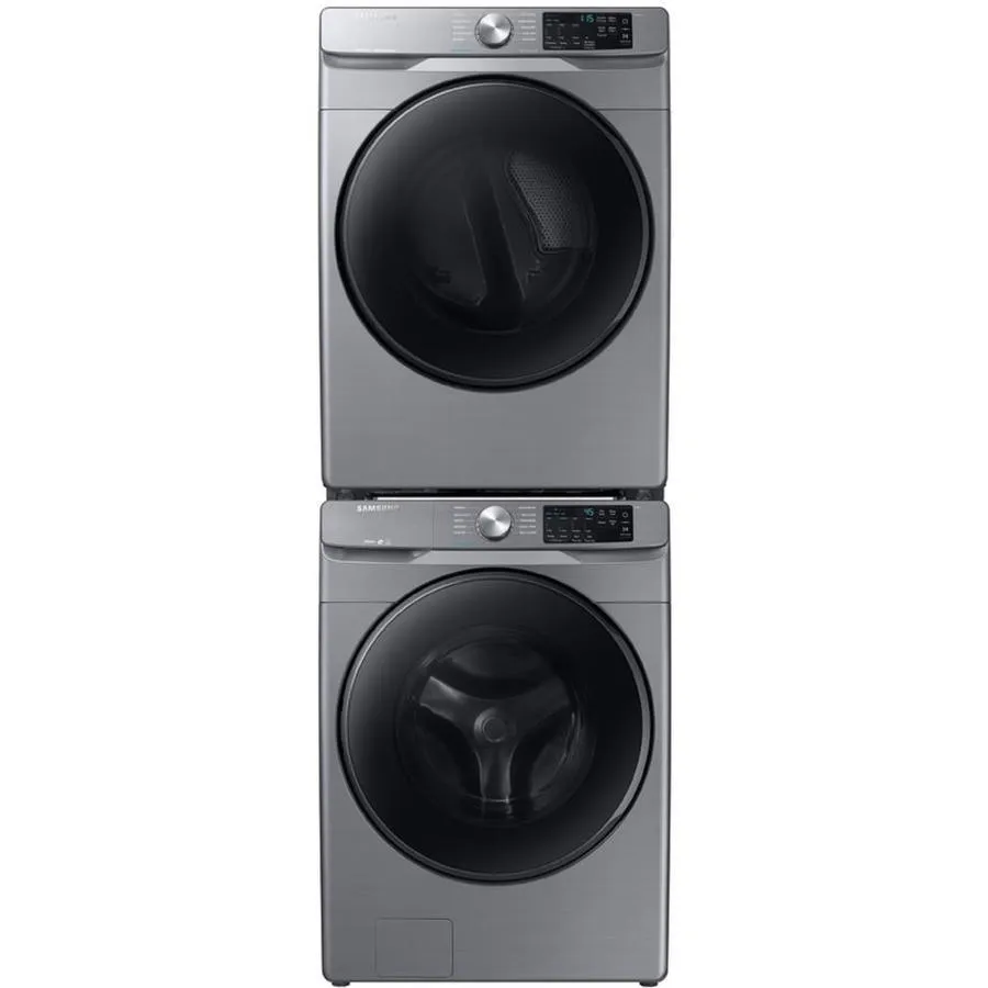 Samsung 7.5-cu ft Stackable Steam Cycle Electric Dryer (Platinum), photo 6 of 13
