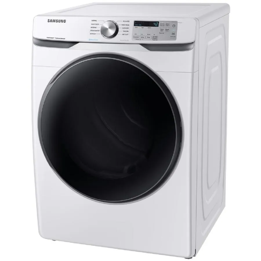 Samsung 7.5-cu ft Reversible Side Swing Door Stackable Steam Cycle Gas Dryer (Platinum), photo 11 of 13