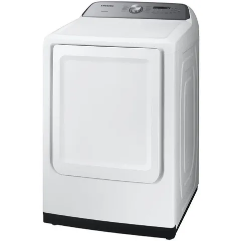 7.4-cu ft Reversible Side Swing Door Gas Dryer (White)
