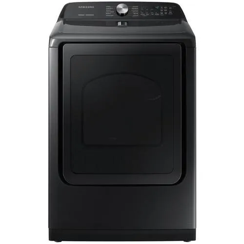 Samsung 7.4-cu ft Reversible Side Swing Door Steam Cycle Gas Dryer (Fingerprint Resistant Black Stainless Steel), photo 10 of 11