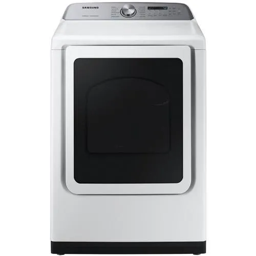 Samsung 7.4-cu ft Reversible Side Swing Door Steam Cycle Gas Dryer (White), photo 10 of 11