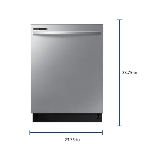 55-Decibel Top Control 24-in Built-In Dishwasher