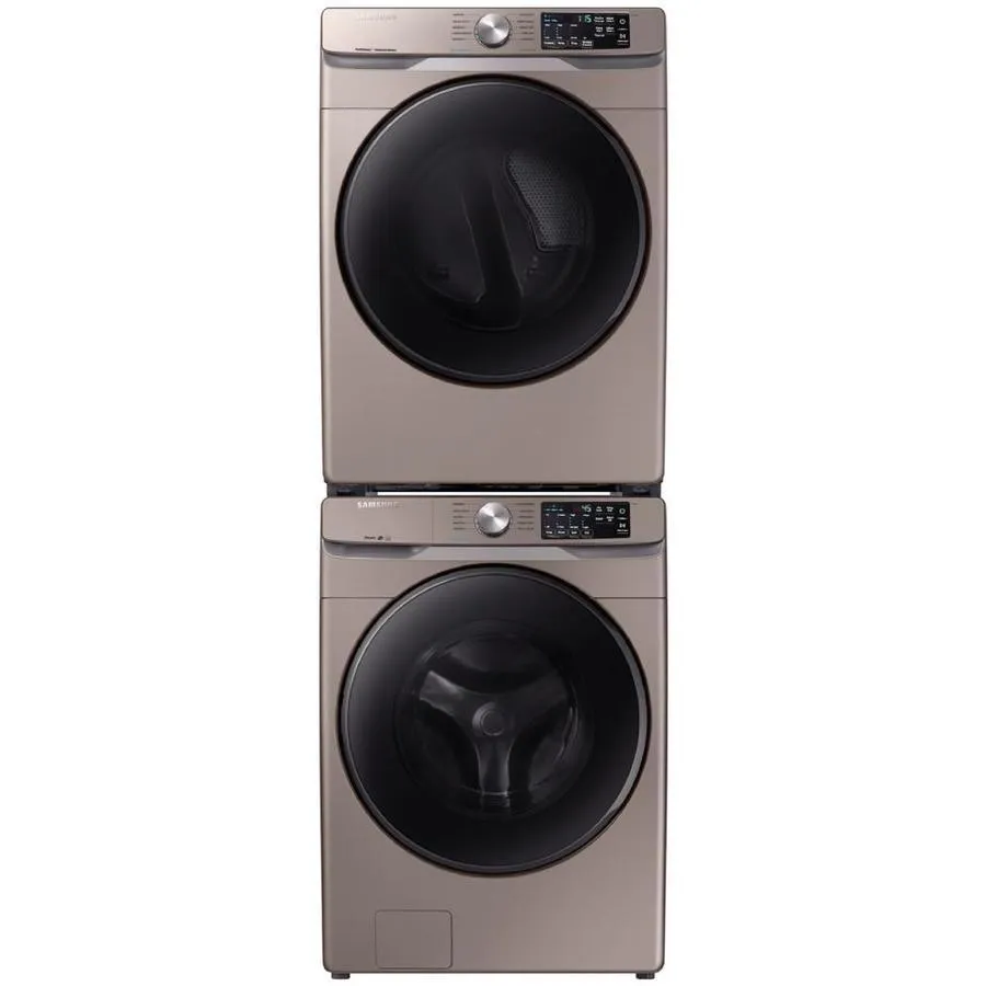 Samsung 7.5-cu ft Reversible Side Swing Door Stackable Steam Cycle Gas Dryer (Champagne), photo 6 of 14