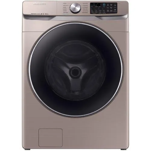 Samsung Smart 4-cu ft High Efficiency Stackable Steam Cycle Front-Load Washer (Champagne) ENERGY STAR, photo 11 of 13