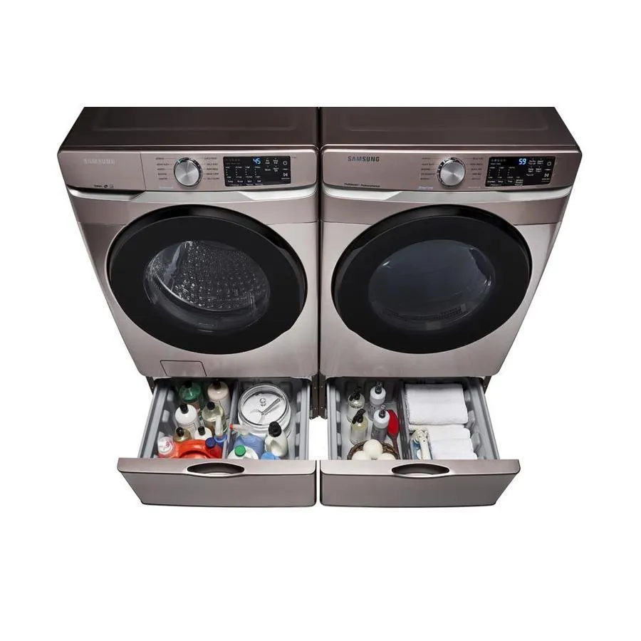 Samsung 7.5-cu ft Stackable Steam Cycle Electric Dryer (Champagne), photo 10 of 15