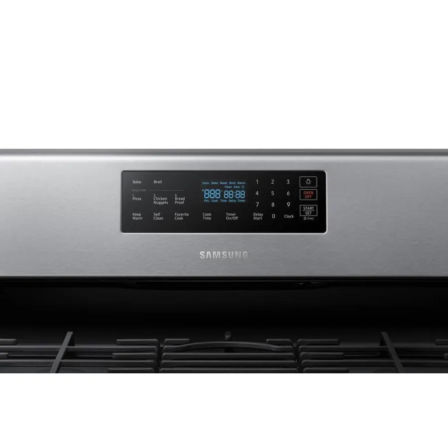 Samsung 30-in 5 Burners 5.8-cu ft Self-Cleaning Freestanding Gas Range (Stainless Steel), photo 4 of 13