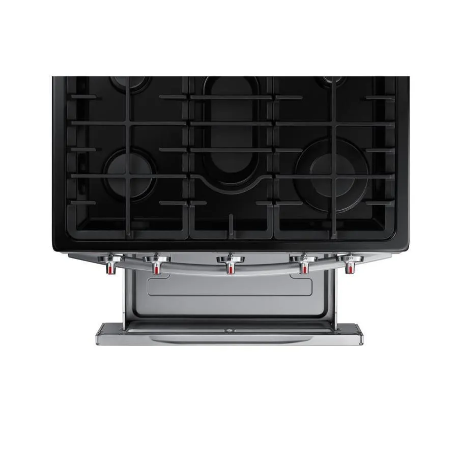 Samsung 30-in 5 Burners 5.8-cu ft Self-Cleaning Freestanding Gas Range (Stainless Steel), photo 6 of 13