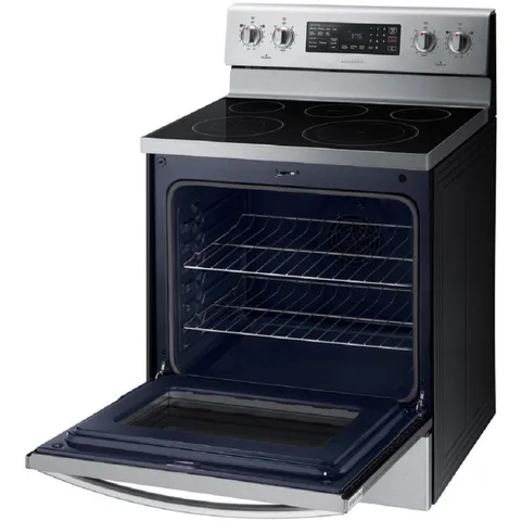30-in Smooth Surface 5 Elements 5.9-cu ft Self-Cleaning Convection Freestanding Electric Range