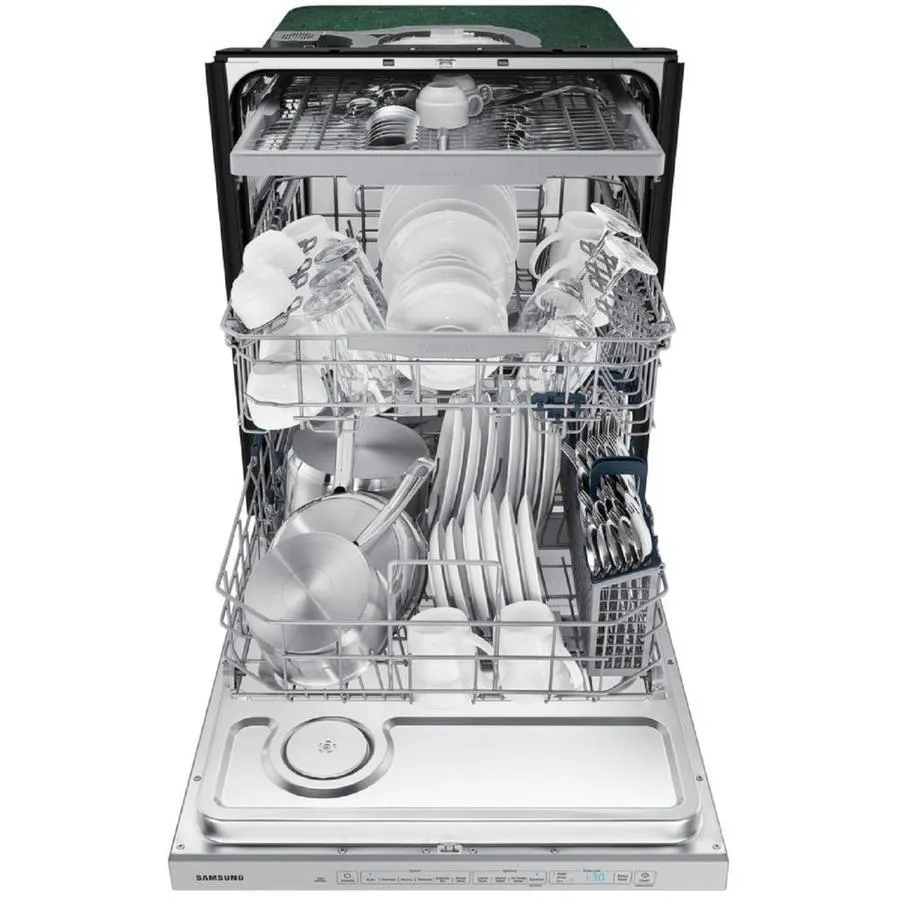 Samsung StormWash 48-Decibel Top Control 24-in Built-In Dishwasher (Fingerprint-Resistant Stainless Steel) ENERGY STAR, photo 8 of 13