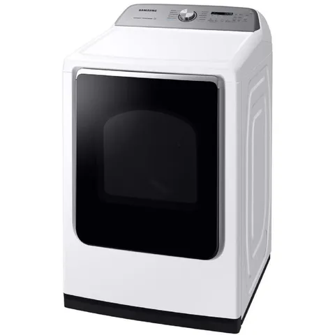 7.4-cu ft Reversible Side Swing Door Steam Cycle Gas Dryer