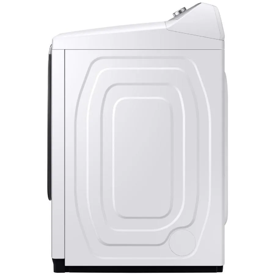 Samsung 7.4-cu ft Reversible Side Swing Door Steam Cycle Gas Dryer (White) ENERGY STAR, photo 3 of 8