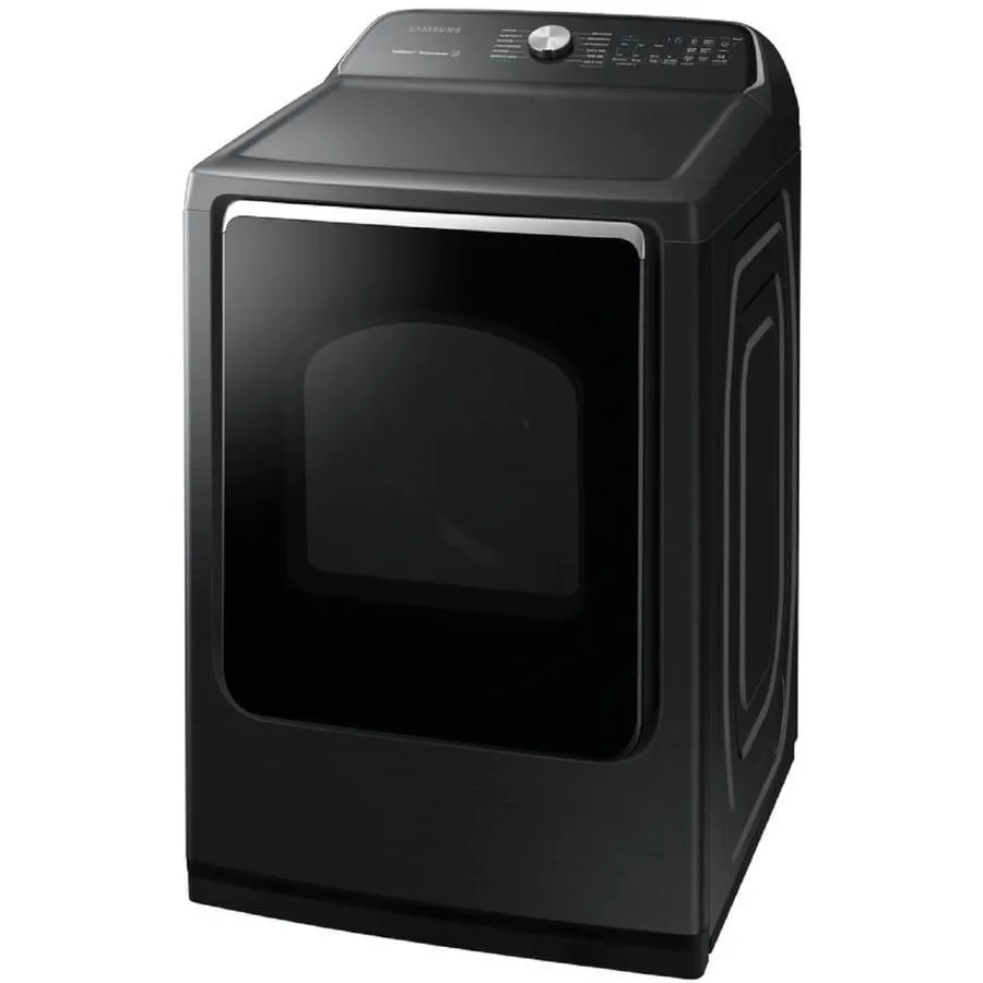 Samsung 7.4-cu ft Reversible Side Swing Door Steam Cycle Gas Dryer (Champagne) ENERGY STAR, photo 8 of 8