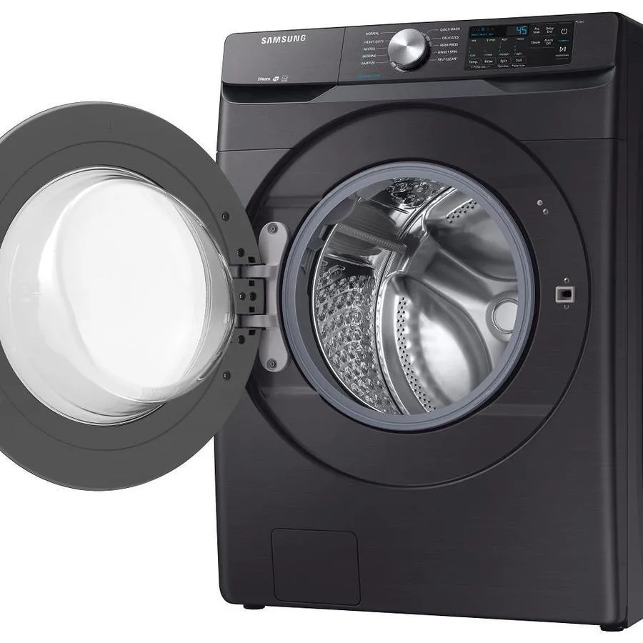 Samsung 4.5-cu ft High Efficiency Stackable Steam Cycle Front-Load Washer (White) ENERGY STAR, photo 13 of 13